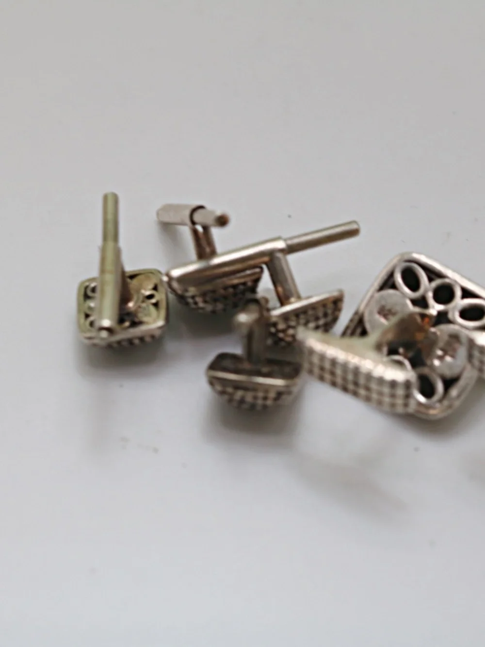 John Hardy .925 Dot Collection Cufflinks and Studs Set